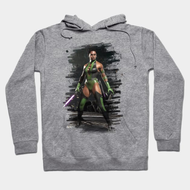 Mortal Kombat 11 Jade Print - 57211043 Hoodie by Semenov